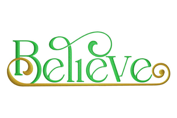 Believe in Christmas Embroidery