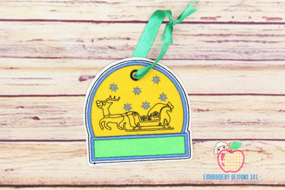 Christmas Sleigh in the Hoop Ornament Review